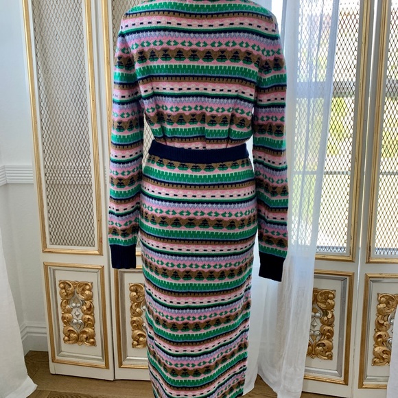 J. Crew Fair Isle Sweater Tube skirt & Sweater Top Set - Picture 8 of 16